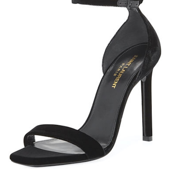 Yves Saint Laurent Shoes - SAINT LAURENT Amber Ankle Strap Sandal Yves Saint Laurent Shoes - SAINT LAURENT Amber Ankle Strap Sandal